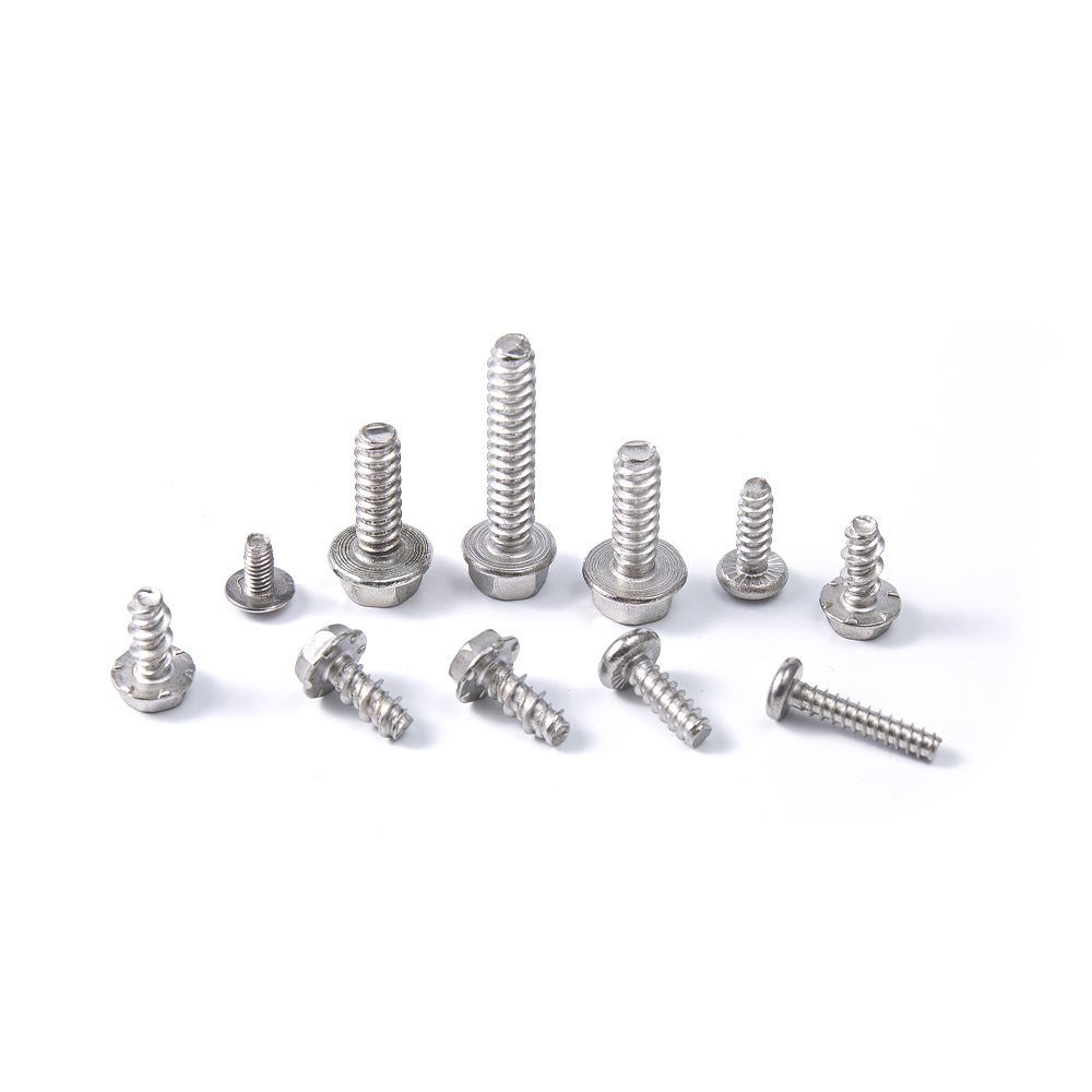 Düz kuyruk kendi kendine dokunma vidası